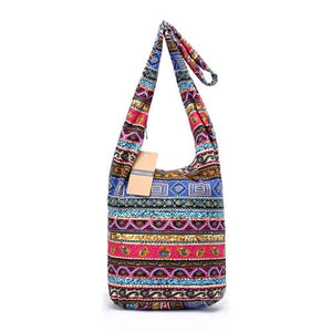 Women's Cool Cotton Sling Shoulder Bag - Various Designs