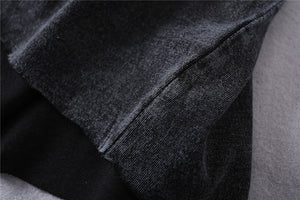 San F Acid Washed O-Neck T-shirt | S-XL