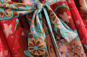 Kimono Styled Bohemian Maxi Dress | S-L