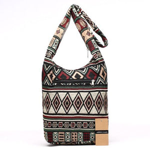 Women's Cool Cotton Sling Shoulder Bag - Various Designs
