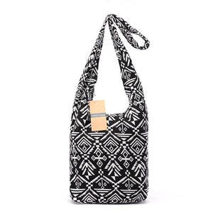 Women's Cool Cotton Sling Shoulder Bag - Various Designs