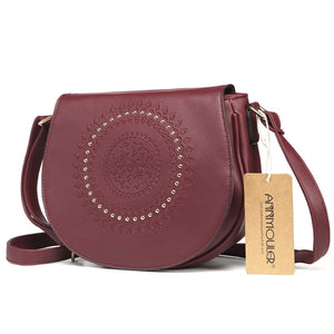 Small Floral Messenger Bag With Shoulder Strap