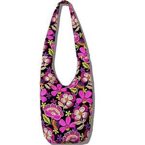 Cool Hippie Styled Floral And Elephant Cross Body Bags