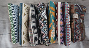 Women's Fabric Draw String Gypsy Styled Backpack - Various Styles