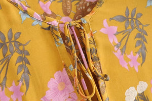 Women's Flowing Bohemian Flare Maxi Dress | S-L | Various Colours