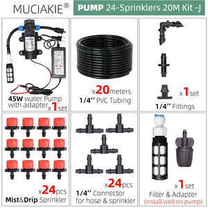 Drip Irrigation Watering Kit - Various Sizes