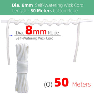 High Quality Self-Watering Hydroponic Wick Rope - Various Sizes