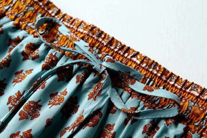 Hippie Skirt | Short Summer With Tassels | S-L | 2 Colours