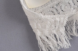 Hippie Styled Sleeveless Beach Crop Top | Knitted | 2 Colours