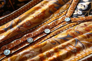 Women's Hippie Deep V-Neck Bohemian Short Sleeve Dress | S-L| Various Colours