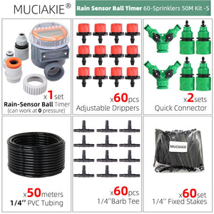 Drip Irrigation Watering Kit - Various Sizes