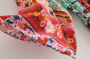 Women's Bohemian Peacok Kimono Bikini Cover Up | Various Colours | S-L