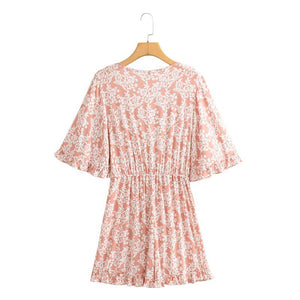 Women's Deep V-neck Bohemian Beach Romper | S-L | Various Colours