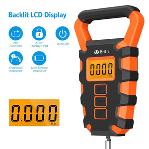 50KG Digital Hook Scale With Ruler