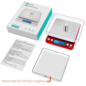 0.01g - 500g Digital Pocket Scale With Calibration Weight