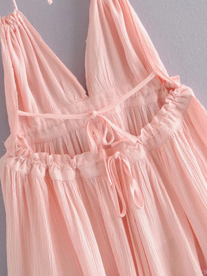 Hippie Beach Dress | V-Neck + Strapless | Various Colours | S-L