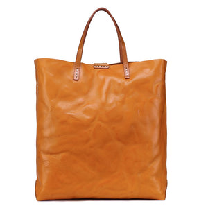 Premium 100% Leather Tote Bag - Various Colours