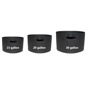 Thick Fabric Pots For Plants - Various Sizes / Styles