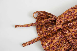 Off Shoulder Boho Top | Long Sleeves | Red + Blue | S-L