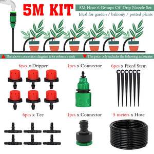 Drip Irrigation Watering Kit - Various Sizes