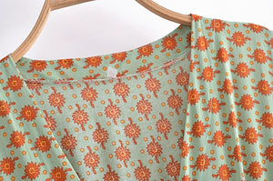 Bohemian Little Red Riding Hood Dress | S-XL | 2 Colours