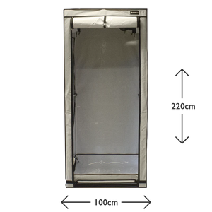Homebox Q100+ Extra Tall Grow Tent | 100 X 100 X 220cm | Ambient