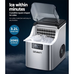 Commercial Portable Ice Maker | 3.2L Capacity