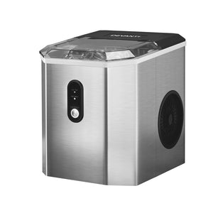 Devanti Stainless Steel 12kg Bar Countertop Portable Ice Maker Machine