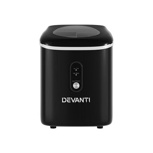 Devanti Nuggetc Ice Cube 15kg Bar Countertop Portable Ice Maker Machine