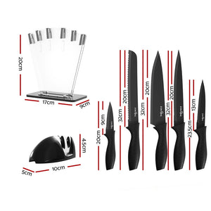 5-Star Chef 7PCS Kitchen Knife Set | Stainless Steel Non-stick | Sharpener