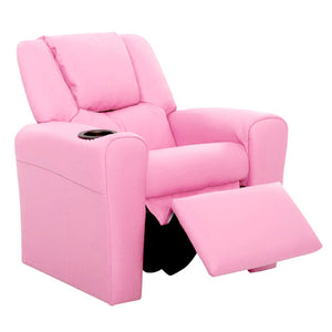 Pink Kids Recliner Sofa Chair / Lounge