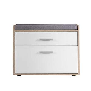 Wooden Cupboard Bench With Storage