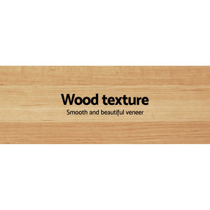 Wooden Metal Frame Coffee Side Table / Laptop Desk