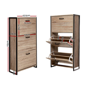 Wooden Storage Organiser Cupboard