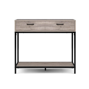 Oak Hallway Console / Display Table