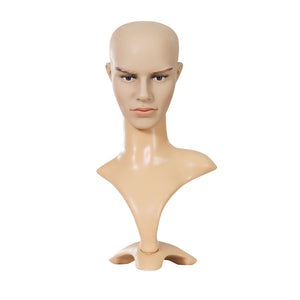 Embellir Male Mannequin Head | Professional Display Stand