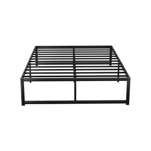 Artiss Metal Bed Frame | Double Size | Black TINO Platform