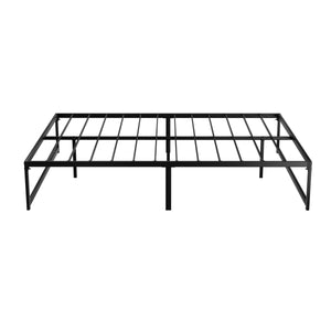 Queen Size Metal Bed Frame | Black TINO Platform by Artiss