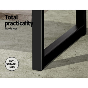 Black Wooden / Metal Display Book Shelf