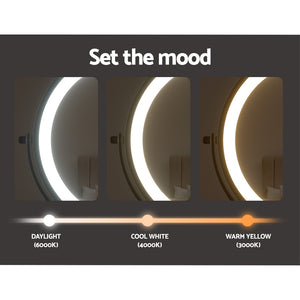 Embellir Extendable Makeup Mirror 10X Magnifying | Double-Sided Bathroom Mirror in Brown