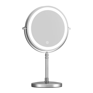 Embellir Makeup Mirror LED Light | Round 360° Rotating Cosmetic Mirror with 10X Magnifying