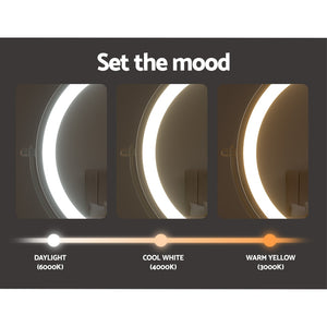 Embellir Makeup Mirror LED Light | Round 360° Rotating Cosmetic Mirror with 10X Magnifying