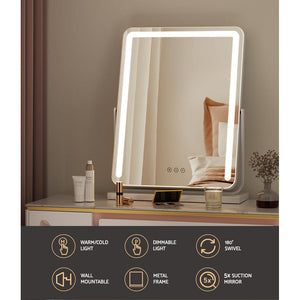 Embellir Makeup Mirror with Lights | Hollywood Vanity LED Mirrors 40X50CM