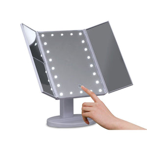 Embellir LED Tri-Fold Make Up Mirror