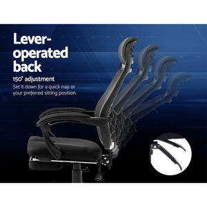 Artiss Gaming Office Chair Computer Desk Chair Home Work Study Black