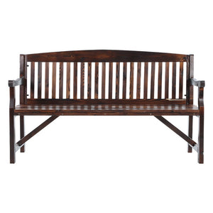 Outdoor Wooden Garden Bench - 3 Seater