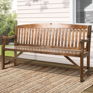 Wooden Garden Bench / Chair - 3 Seater