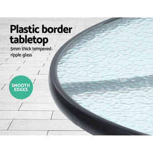 Patio Chair And Table Set - 2PCS