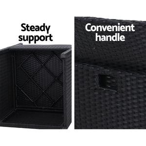 3PCS Patio Sofa Dining Set