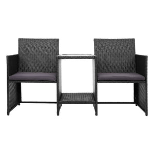 Outdoor Loveseat Patio Chair Set